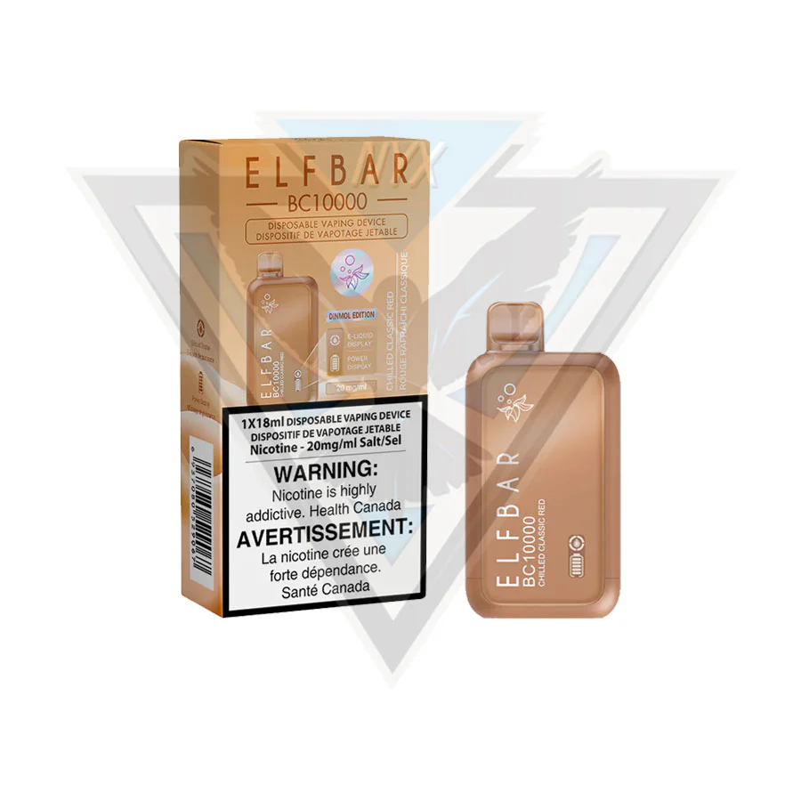 ELF BAR BC10000 DISPOSABLE - CHILLED CLASSIC RED [ON]