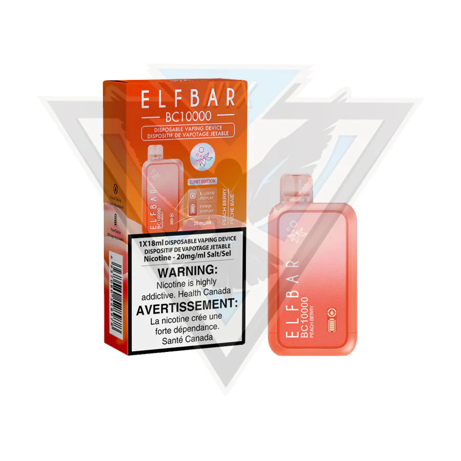 ELF BAR BC10000 DISPOSABLE - PEACH BERRY