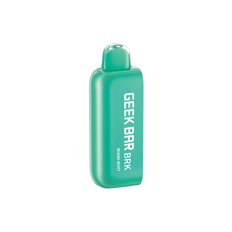 GEEK BAR BRK POD PACK - MIAMI MINT (1 PACK) [ON]