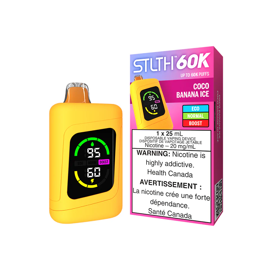 STLTH 60K DISPOSABLE - COCO BANANA ICE