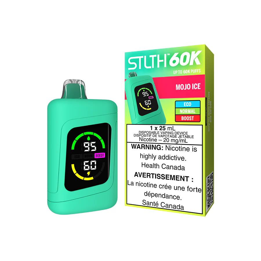 STLTH 60K DISPOSABLE - MOJO ICE
