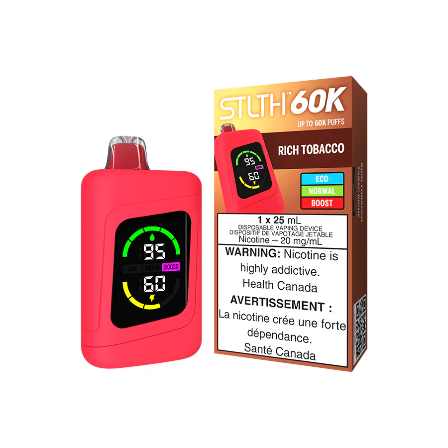 STLTH 60K DISPOSABLE - RICH TOBACCO [ON]