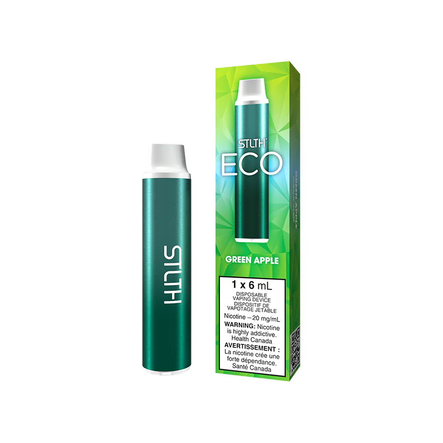 STLTH ECO DISPOSABLE - GREEN APPLE [ON]