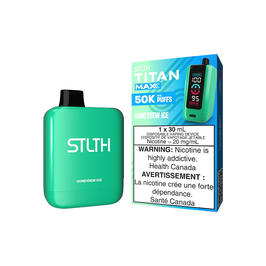 STLTH TITAN MAX DISPOSABLE - HONEYDEW ICE [ON]