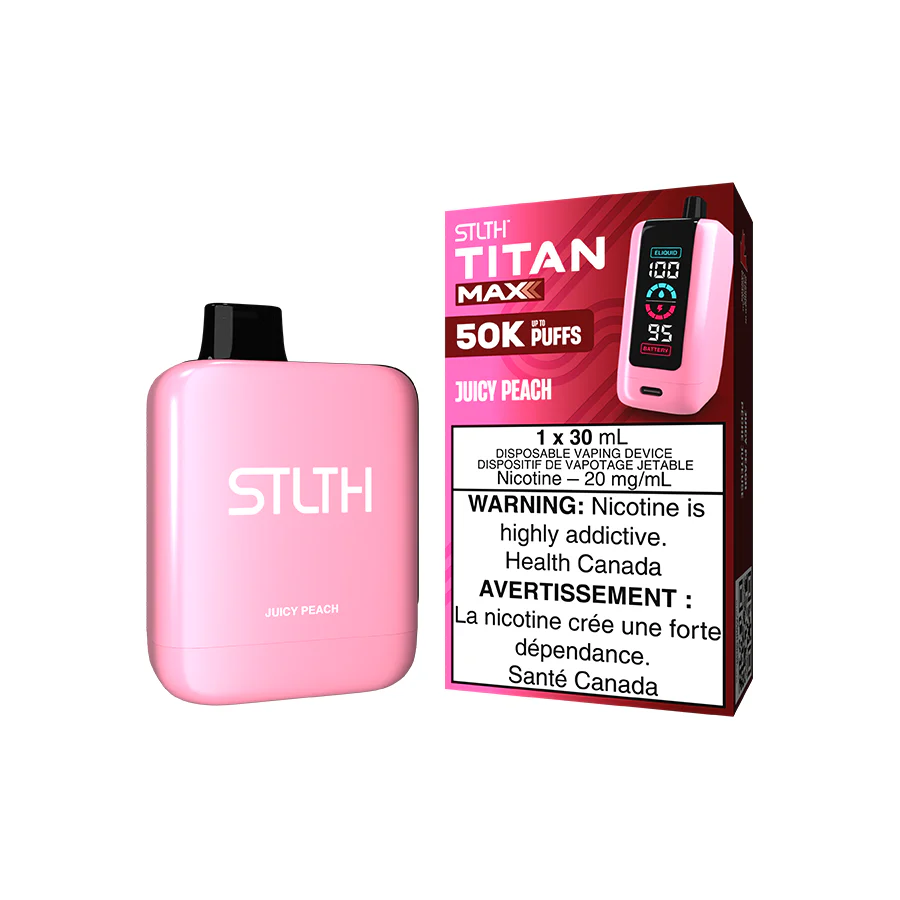 STLTH TITAN MAX DISPOSABLE - JUICY PEACH