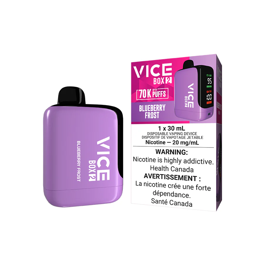 VICE BOX 2 DISPOSABLE - BLUEBERRY FROST
