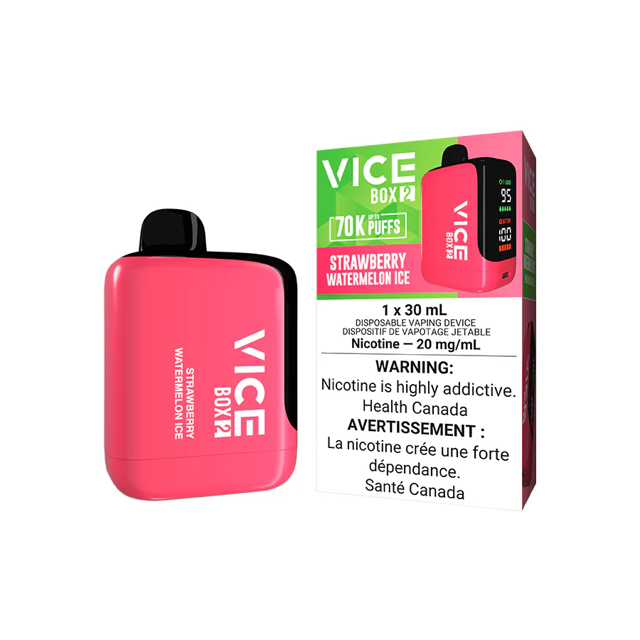 VICE BOX 2 DISPOSABLE - STRAWBERRY WATERMELON ICE [ON]